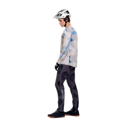 Troy Lee Designs Skyline Pro Long Sleeve MTB Jersey - Flow Camo - Pumice