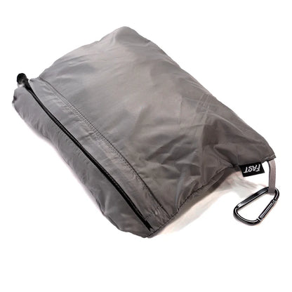 Fasthouse Tracker Packable Windbreaker Jacket - Light Gray