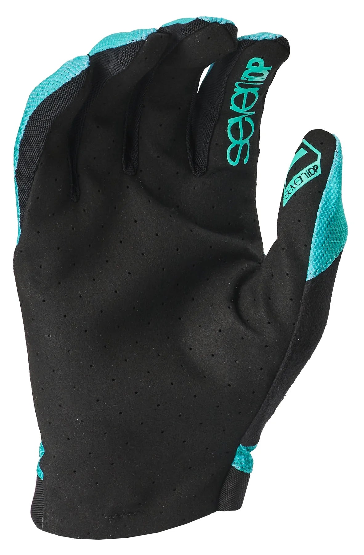7 iDP Transition MTB Glove - Youth - Teal Dot Vortex