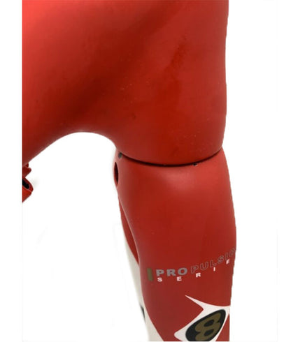 Origin 8 Lactic Acid 700c Carbon Road Frame - White-Red-Carbon - Blem