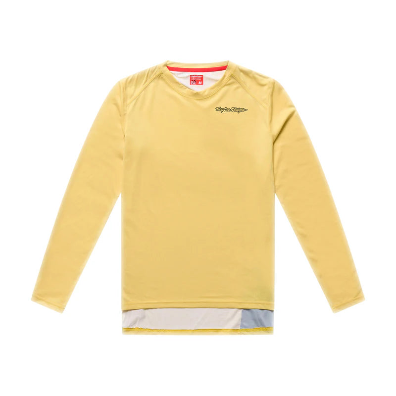Troy Lee Designs Lilium Pro Long Sleeve MTB Jersey - Womens - Butter