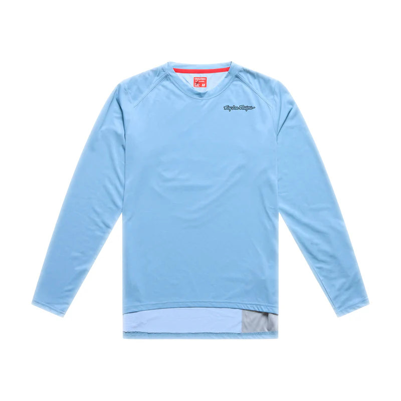 Troy Lee Designs Lilium Pro Long Sleeve MTB Jersey - Womens - Dawn Blue