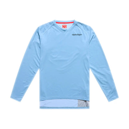 Troy Lee Designs Lilium Pro Long Sleeve MTB Jersey - Womens - Dawn Blue