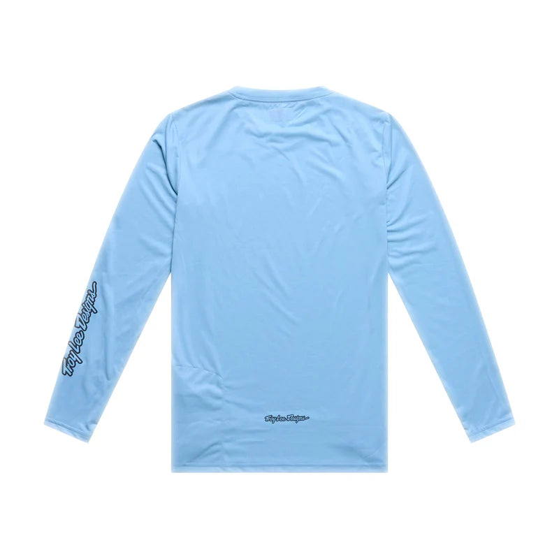 Troy Lee Designs Lilium Pro Long Sleeve MTB Jersey - Womens - Dawn Blue