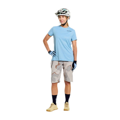 Troy Lee Designs Lilium Pro Short Sleeve MTB Jersey - Womens - Dawn Blue