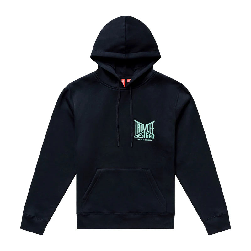 Troy Lee Designs Pullover Hoodie - Womens - Handlebar - Black