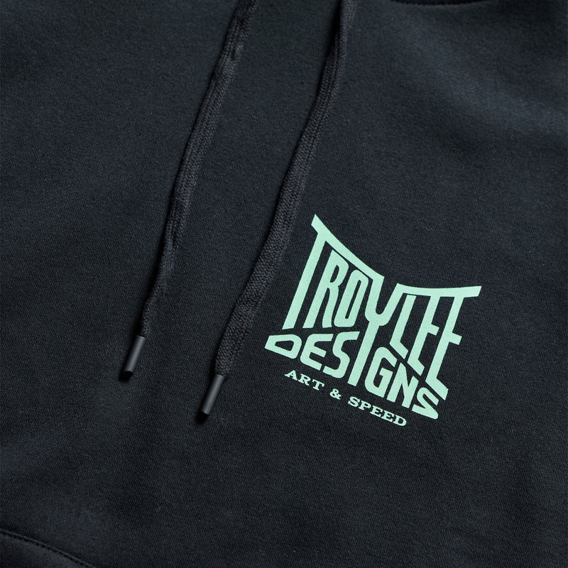Troy Lee Designs Pullover Hoodie - Womens - Handlebar - Black