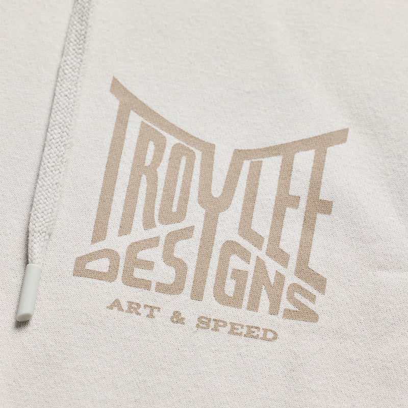 Troy Lee Designs Pullover Hoodie - Womens - Handlebar - Pumice
