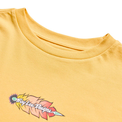 Troy Lee Designs Featherlite Short Sleeve Tee - Womens - Bleached Melon