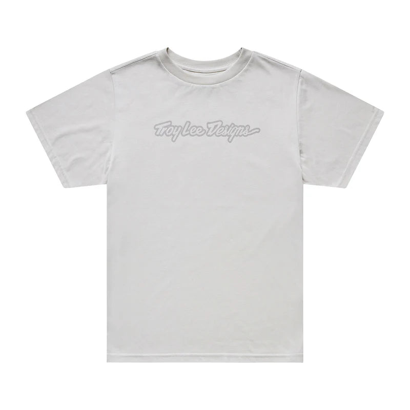Troy Lee Designs Signature Short Sleeve Tee - Womens - Pumice