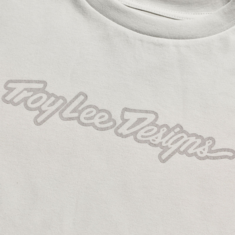 Troy Lee Designs Signature Short Sleeve Tee - Womens - Pumice