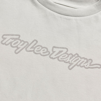 Troy Lee Designs Signature Short Sleeve Tee - Womens - Pumice