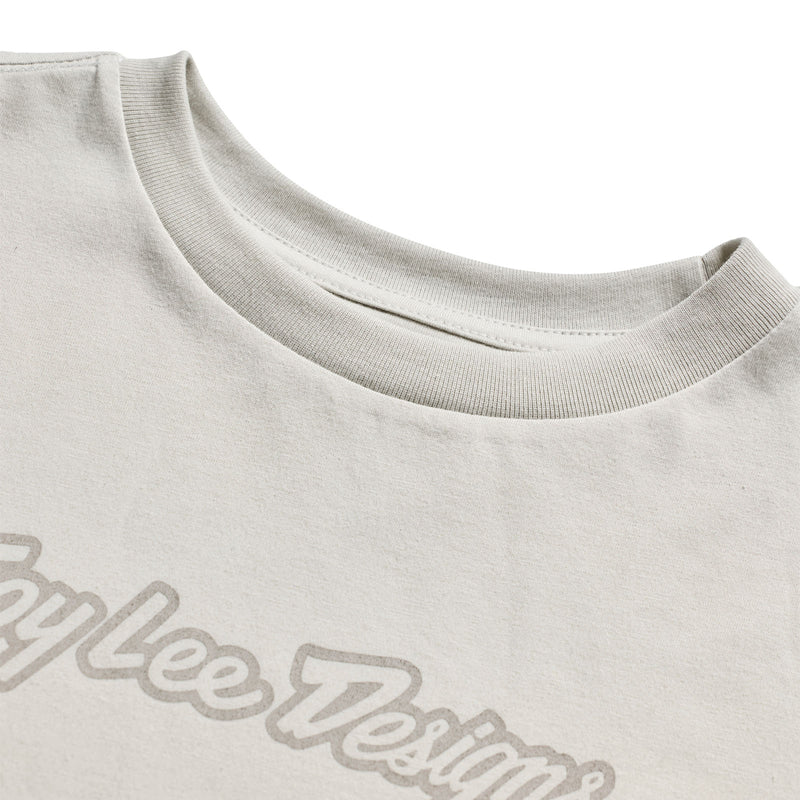 Troy Lee Designs Signature Short Sleeve Tee - Womens - Pumice