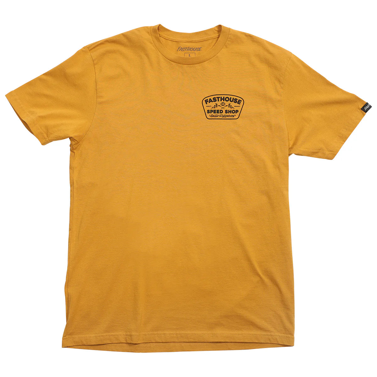 Fasthouse Wedged Tee - Vintage Gold