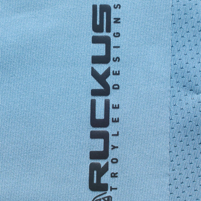 Troy Lee Designs Ruckus Long Sleeve Ride Tee - Youth - Carbs - Dawn Blue