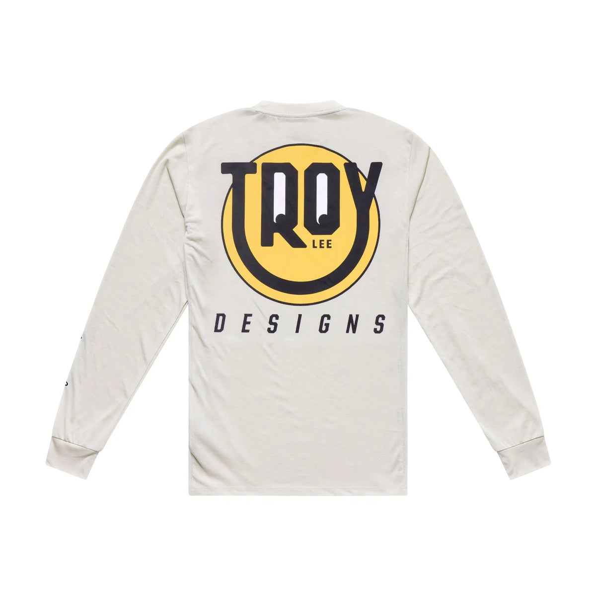 Troy Lee Designs Skyline Long Sleeve Ride Tee - Youth - Happy - Pumice