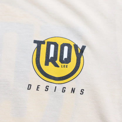 Troy Lee Designs Skyline Long Sleeve Ride Tee - Youth - Happy - Pumice