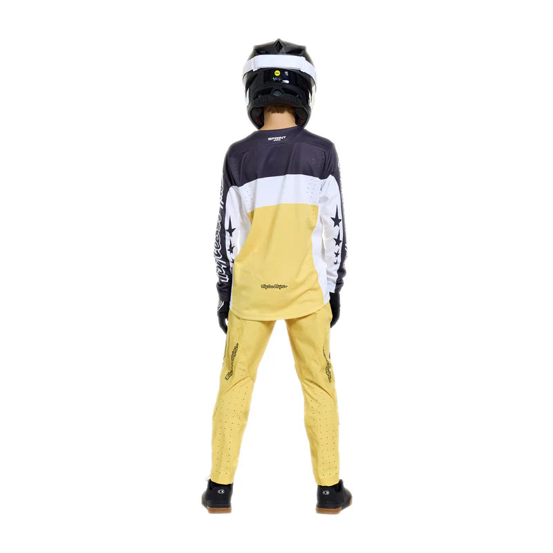 Troy Lee Designs Sprint Pro Jersey - Youth - Yo Moto - Butter