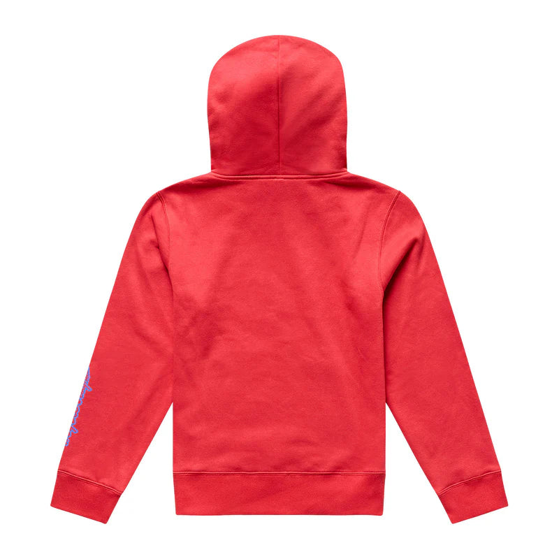 Troy Lee Designs Pullover Hoodie - Youth - Badge - Scarlet