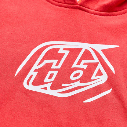 Troy Lee Designs Pullover Hoodie - Youth - Badge - Scarlet