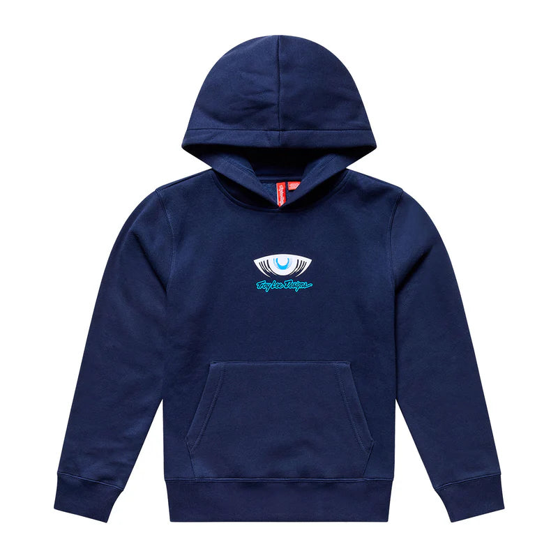 Troy Lee Designs Pullover Hoodie - Youth - Cyborg - Navy