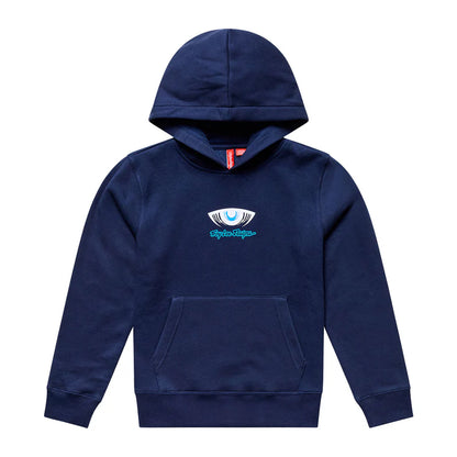 Troy Lee Designs Pullover Hoodie - Youth - Cyborg - Navy
