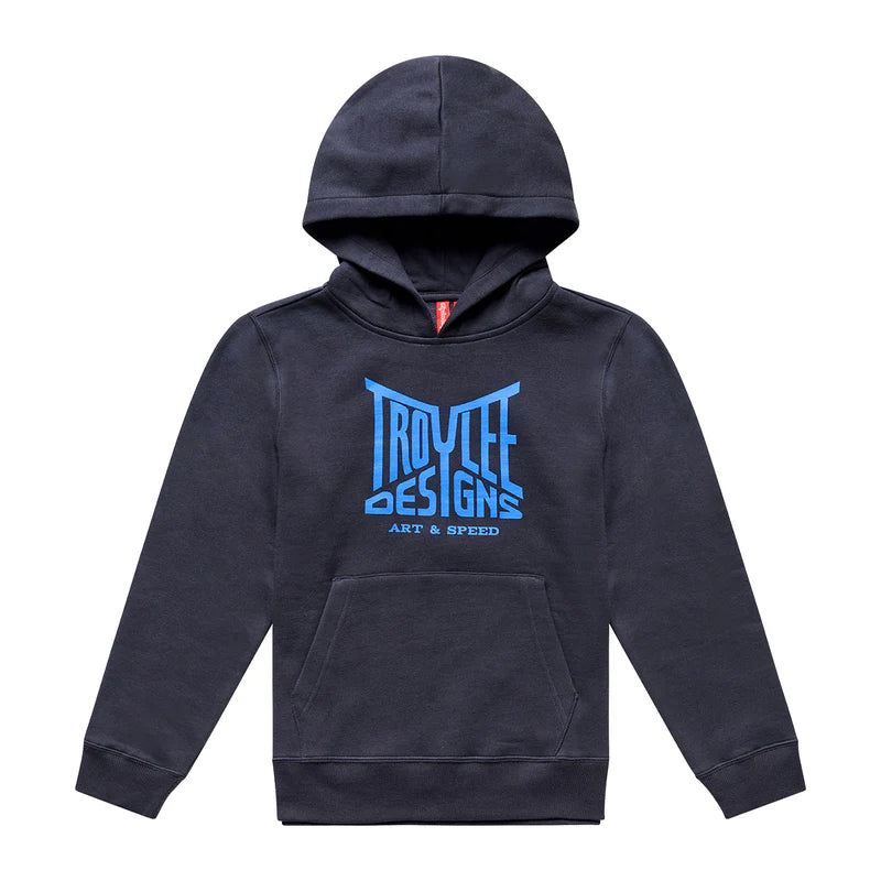 Troy Lee Designs Pullover Hoodie - Youth - Handlebar - Carbon