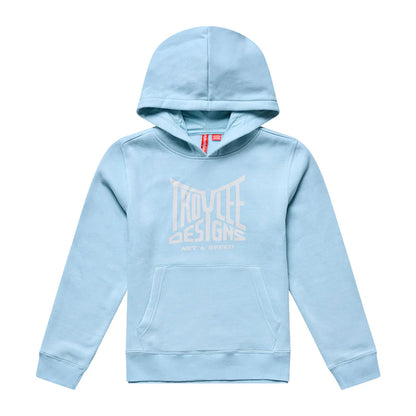 Troy Lee Designs Pullover Hoodie - Youth - Handlebar - Dawn Blue