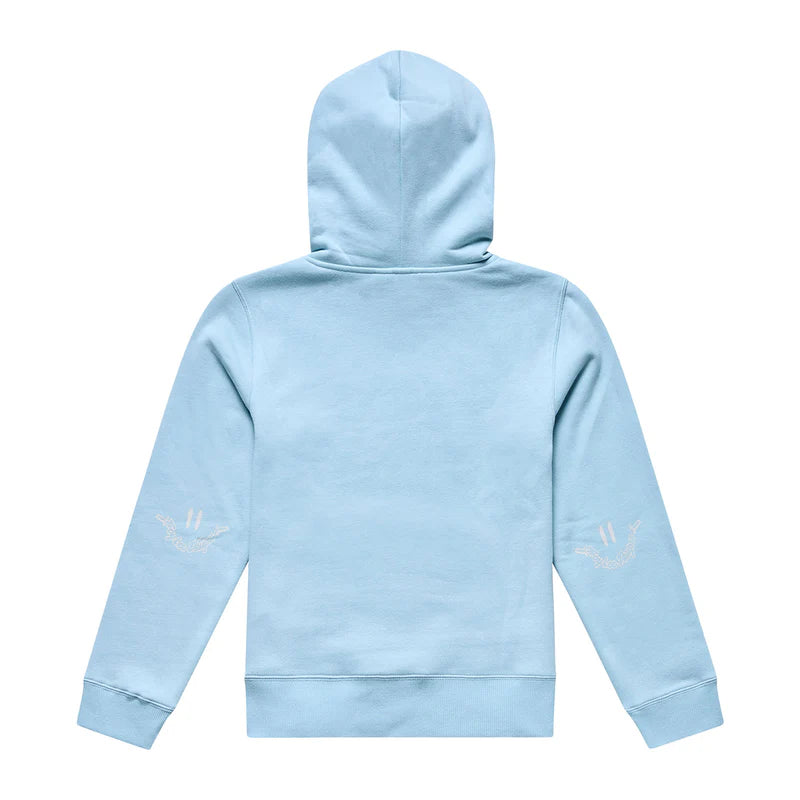 Troy Lee Designs Pullover Hoodie - Youth - Handlebar - Dawn Blue