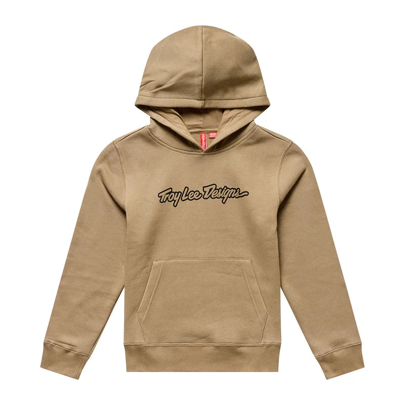 Troy Lee Designs Pullover Hoodie - Youth - Signature - Sienna