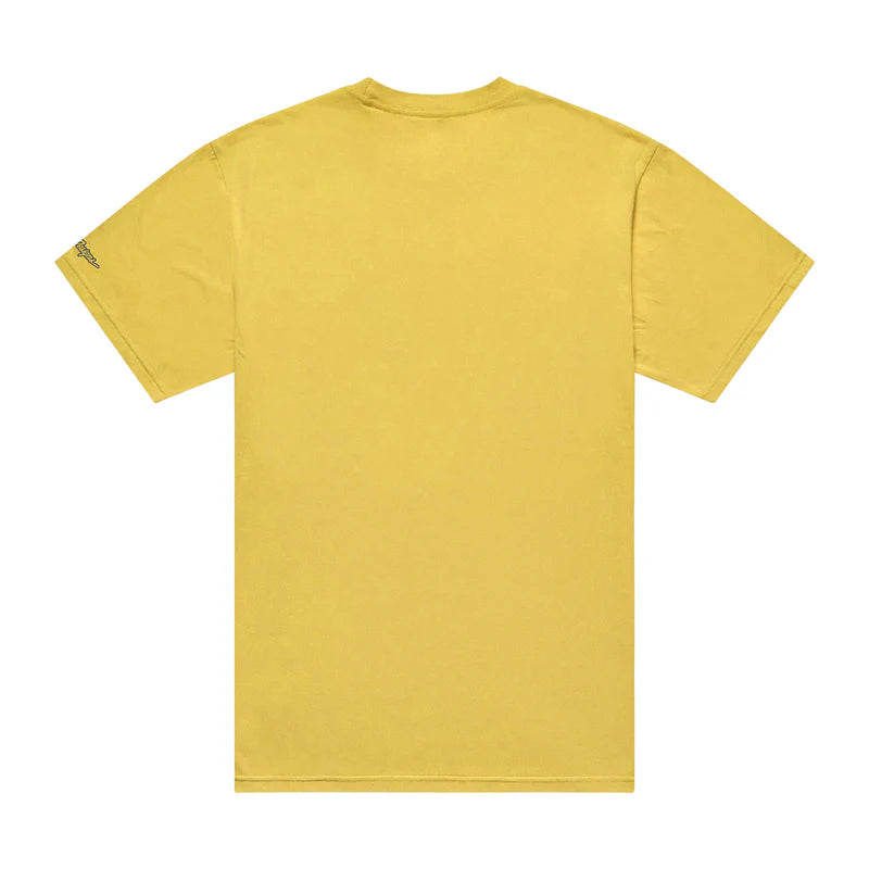 Troy Lee Designs Badge Short Sleeve Tee - Youth - Butter