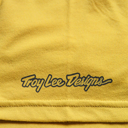 Troy Lee Designs Badge Short Sleeve Tee - Youth - Butter