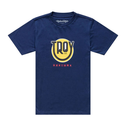 Troy Lee Designs Happy Dayz Short Sleeve Tee - Youth - Navy