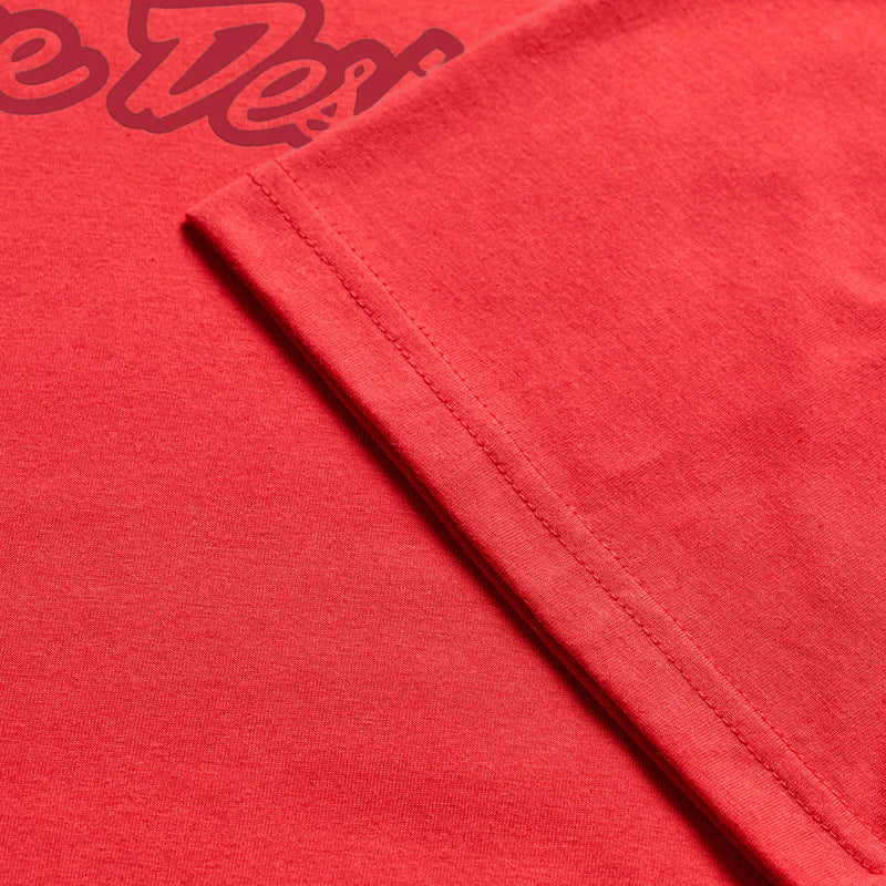 Troy Lee Designs Signature Short Sleeve Tee - Youth - Scarlet