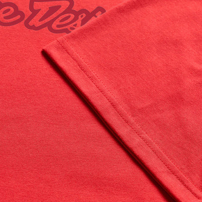 Troy Lee Designs Signature Short Sleeve Tee - Youth - Scarlet