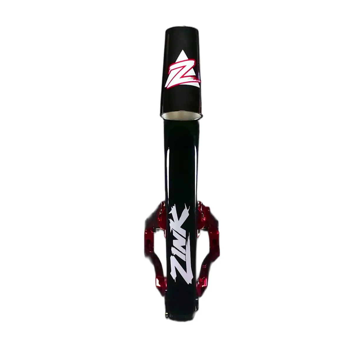 Zink Bikes Vacay MX Frame - TLD Collab - Glossy Black-Candy Apple Red