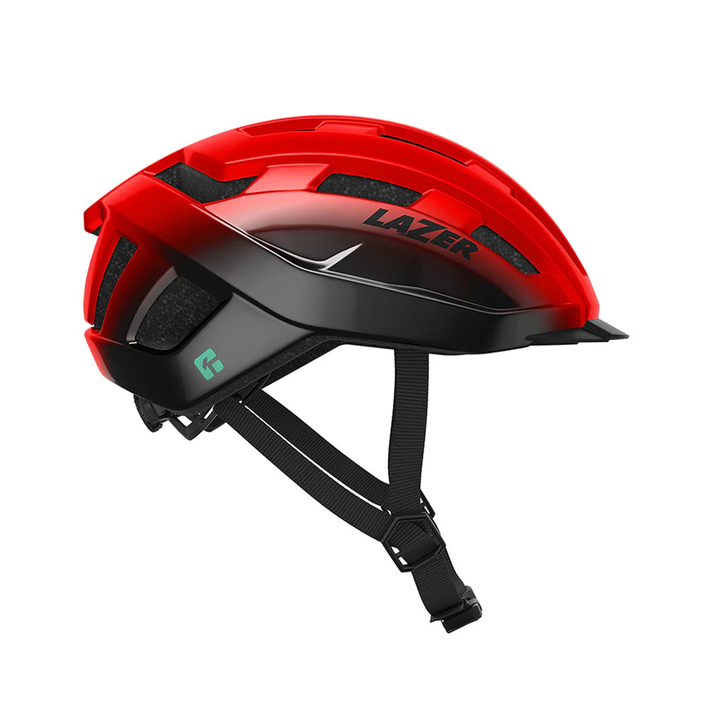 Lazer Codax Kineticore Urban Helmet - Red Black