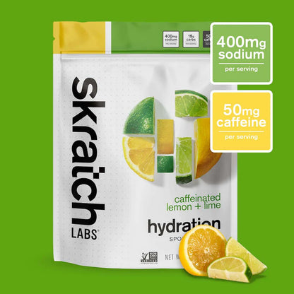 Skratch Labs Sport Hydration Mix - Lemon & Lime with Caffeine