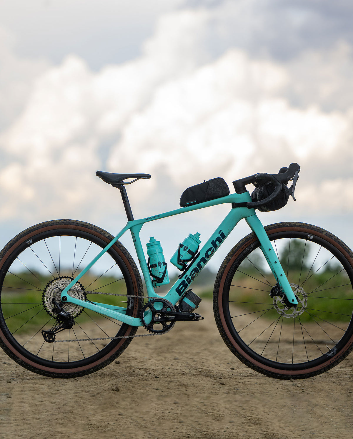 Bianchi Arcadex Pro 700c - Apex/GX AXS Disc - CK16-Graphite Green Water Matt