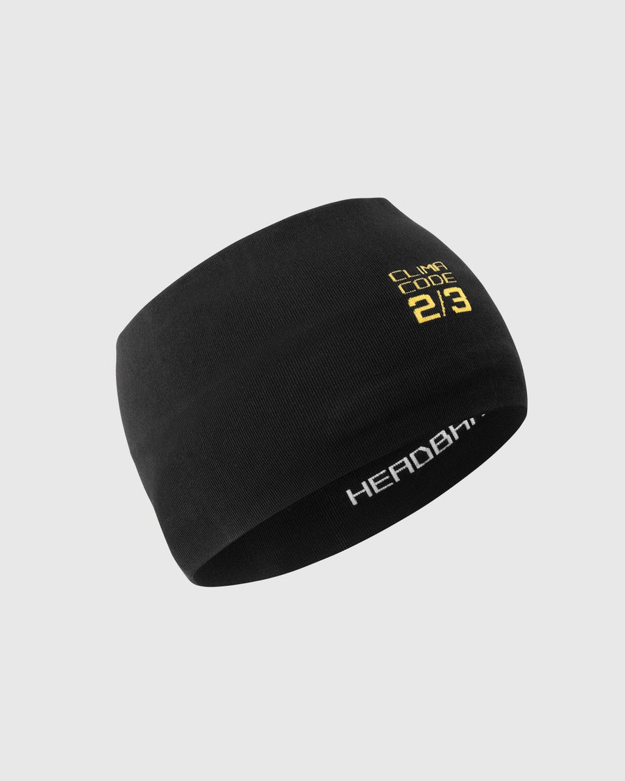 Assos Spring Fall Headband - Black