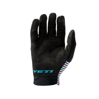 Yeti Enduro MTB Glove - White Distortion