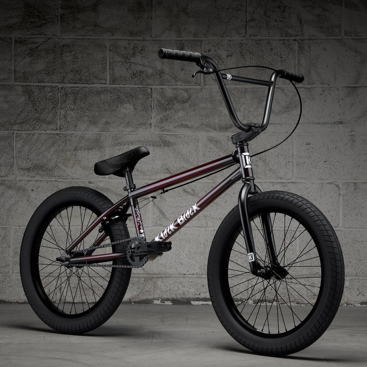 Kink BMX Curb 20" - Black Cherry