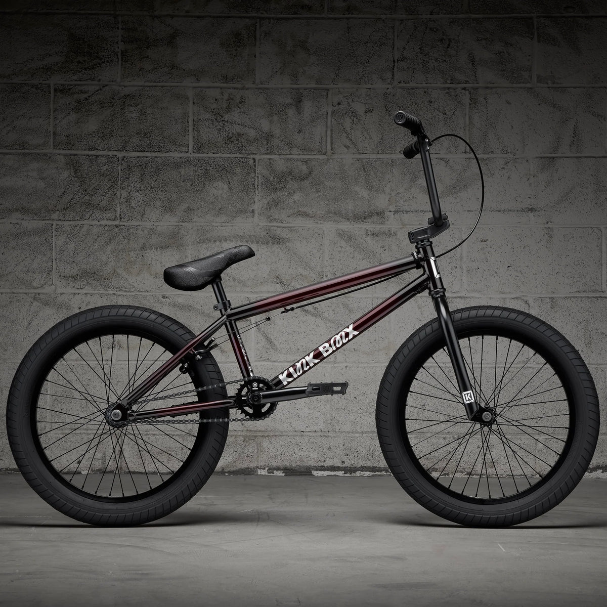 Kink BMX Curb 20" - Black Cherry