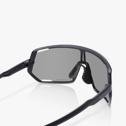 Shimano Technium 2 Sunglasses - Matte Black - Photochromic Gray Lens
