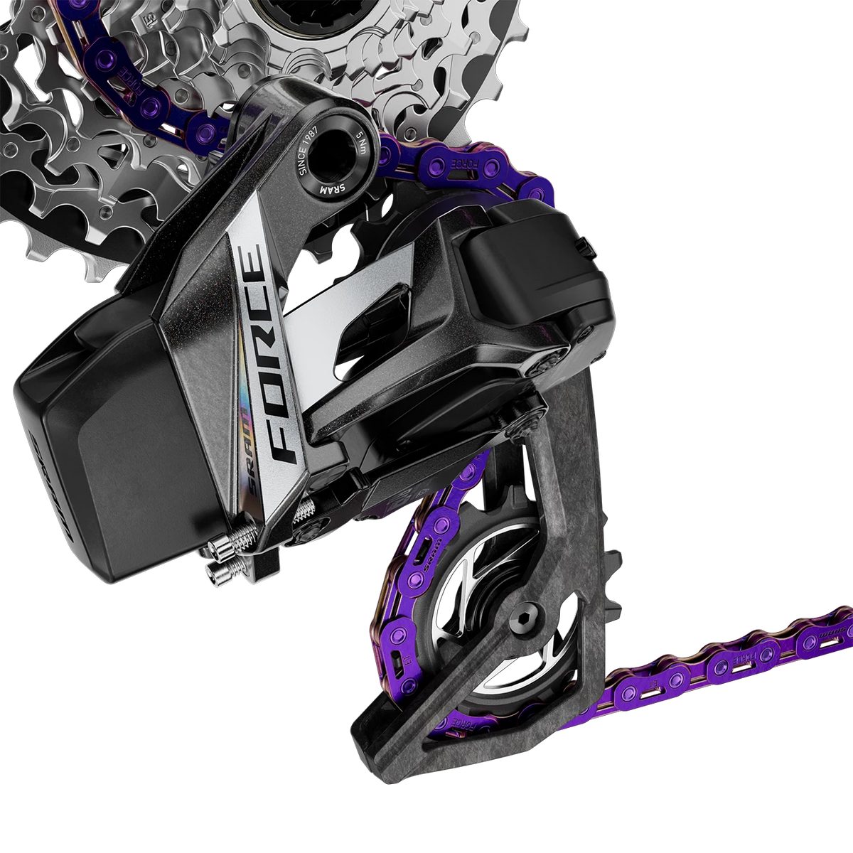 SRAM Force E1 Flattop 12/13 Spd Chain - Purple