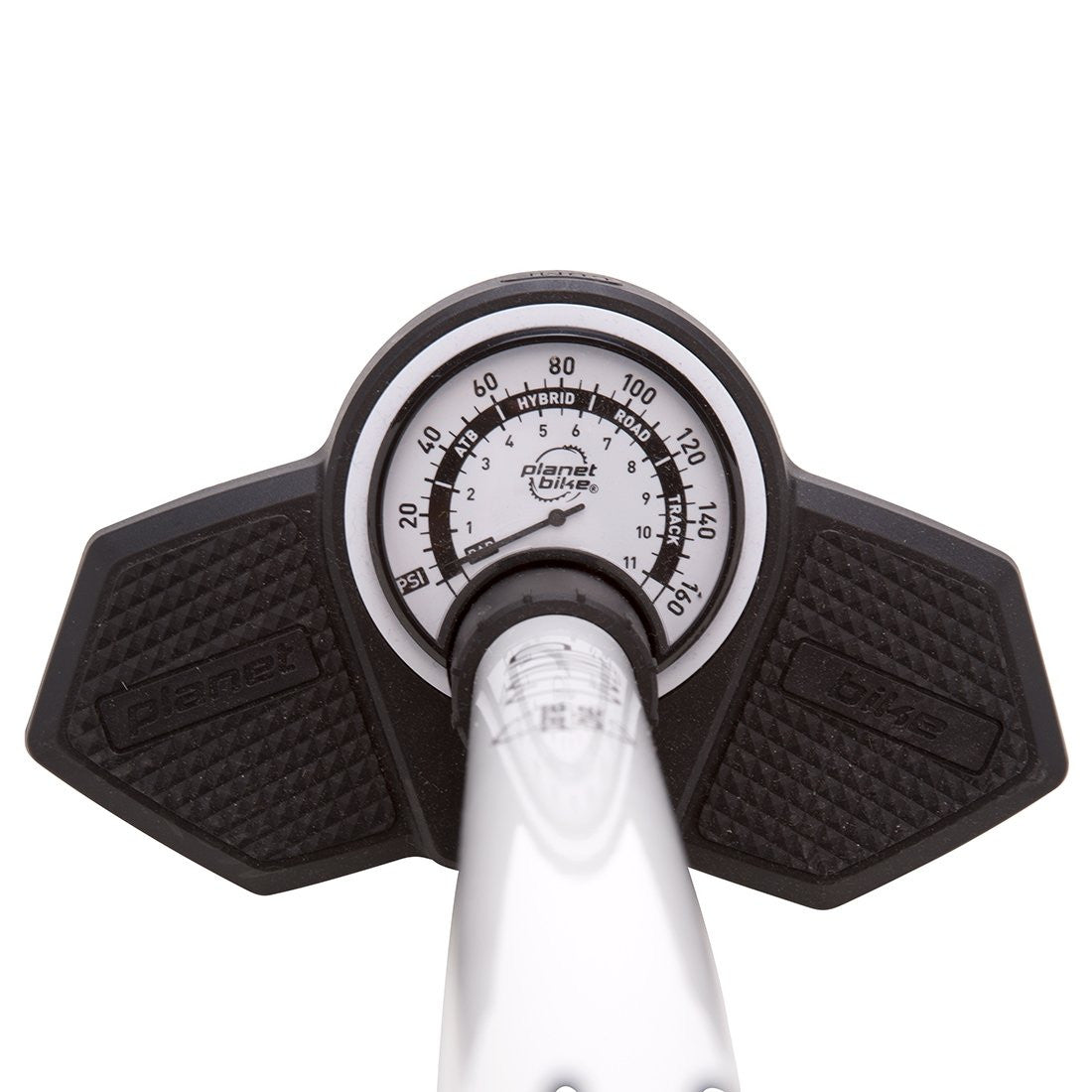 Planet bike Comp 2.0 Floor Pump - White