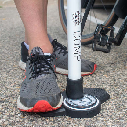 Planet bike Comp 2.0 Floor Pump - White