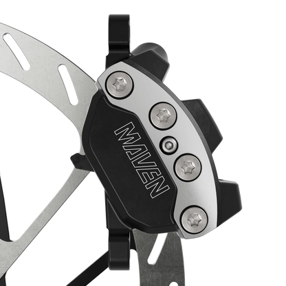 Sram Maven Ultimate Stealth Disc Brake - B1 - Front - Silver-Black