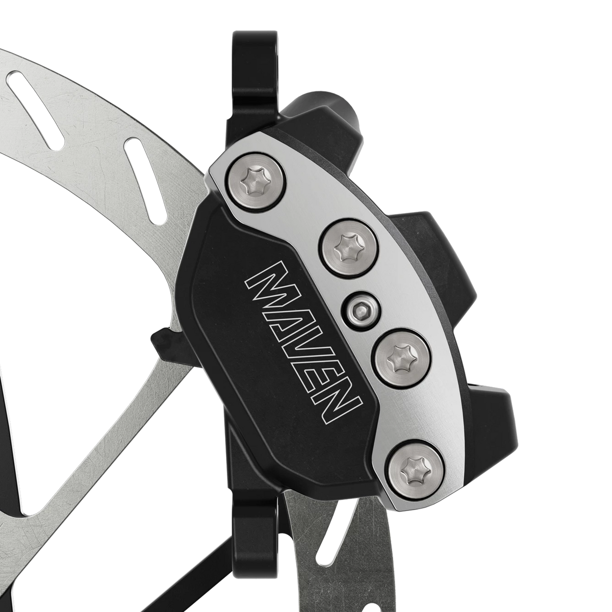 Sram Maven Ultimate Stealth Disc Brake - B1 - Rear - Silver-Black