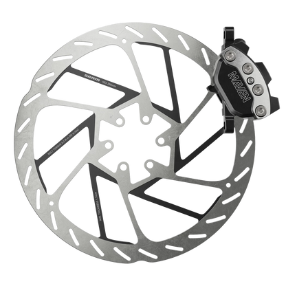 Sram Maven Ultimate Stealth Disc Brake - B1 - Front - Silver-Black